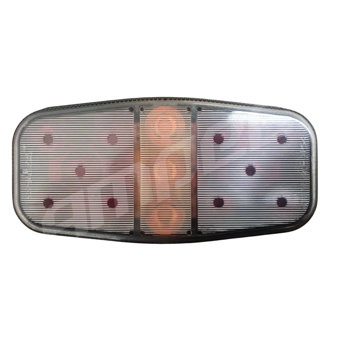 Lanterna Traseira Canoinha LED 12v Universal Carretinha Reboque Sinal Sul 2133 12