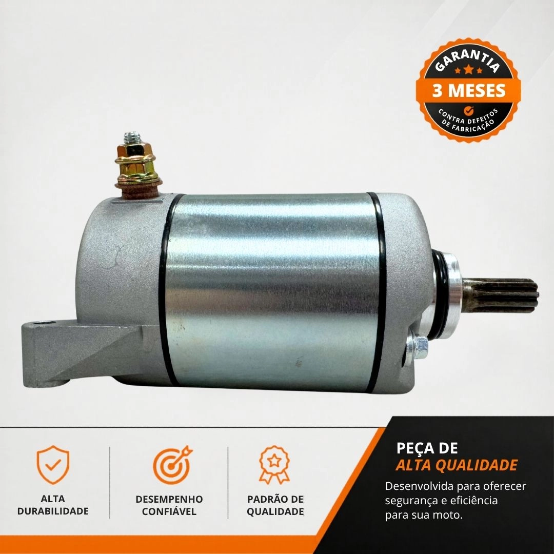 Motor de Arranque Partida 9 Dentes 12v Para Honda Cbx 200 Strada Nx 200 Xr 200 NRX Bros 125 Bros 150 CG 125 Magnetron Motor de Arranque Partida 9 Dentes 12v Para Honda Cbx 200 Strada Nx 200 Xr 200 NRX Bros 125 Bros 150 CG 125 Magnetron