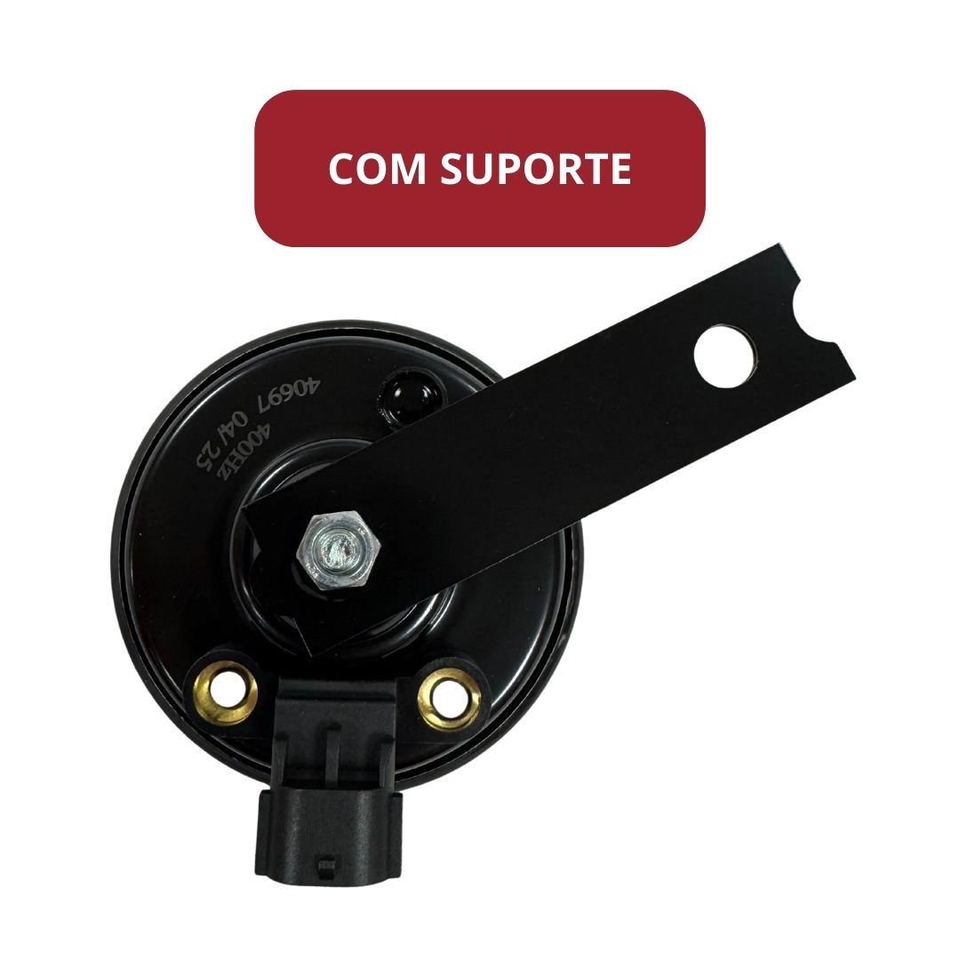 Buzina Bi-BI Bibi Paquerinha 12v 2 Vias Para Hyundai HB20 I30 IX35 Creta Vetor 28R000386