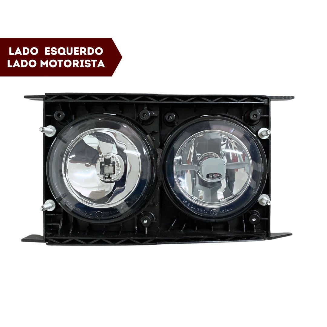 Farol Auxiliar Duplo Milha Neblina Para Daf XF 105.460 Daf XF 105.510 2014 a 2020 Lado Esquerdo Autolux 1725270 Farol Auxiliar Duplo Milha Neblina Para Daf XF 105.460 Daf XF 105.510 2014 a 2020 Lado Esquerdo Autolux 1725270
