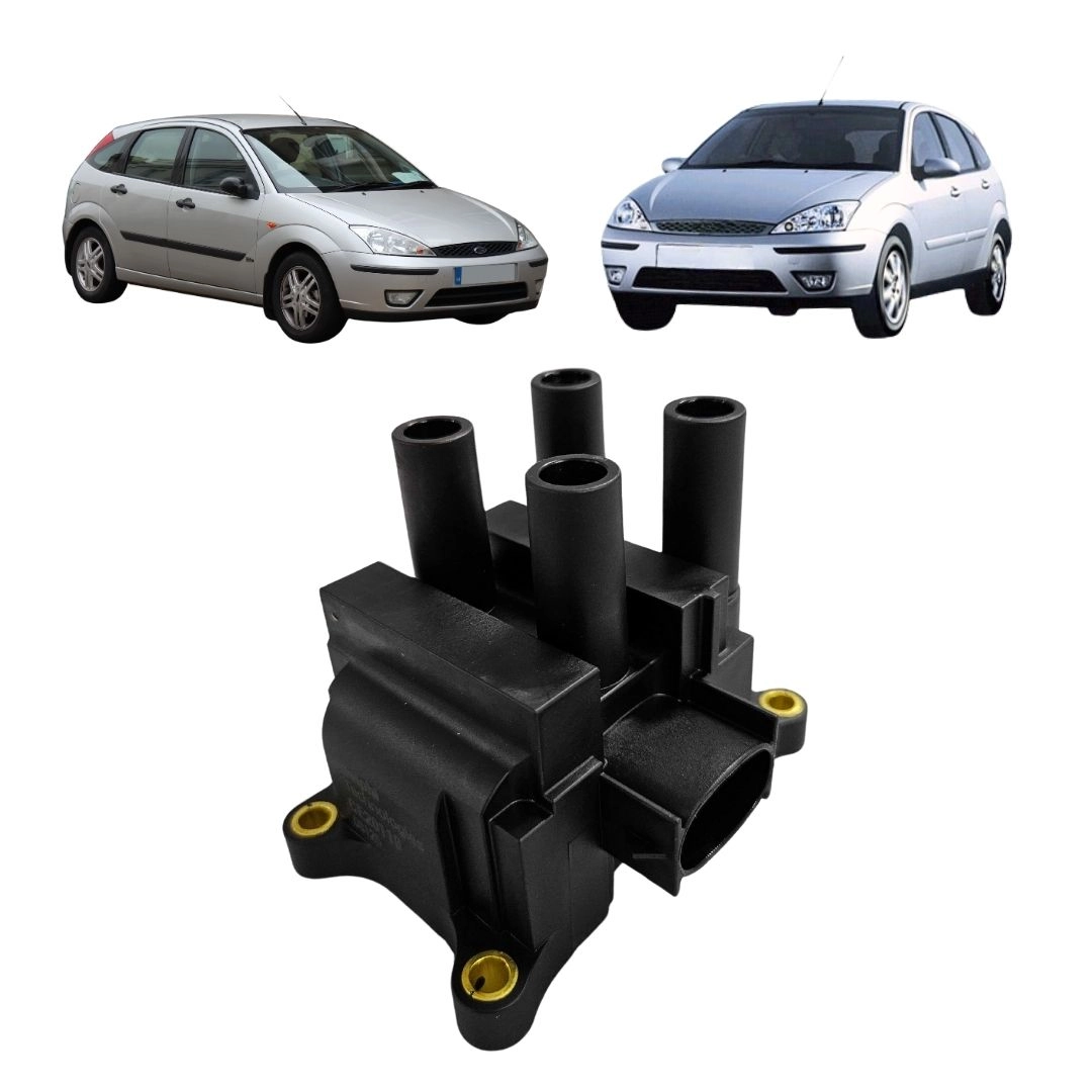 Bobina ignição Para Ford Focus 1.6 2000 a 2003 4 Pinos