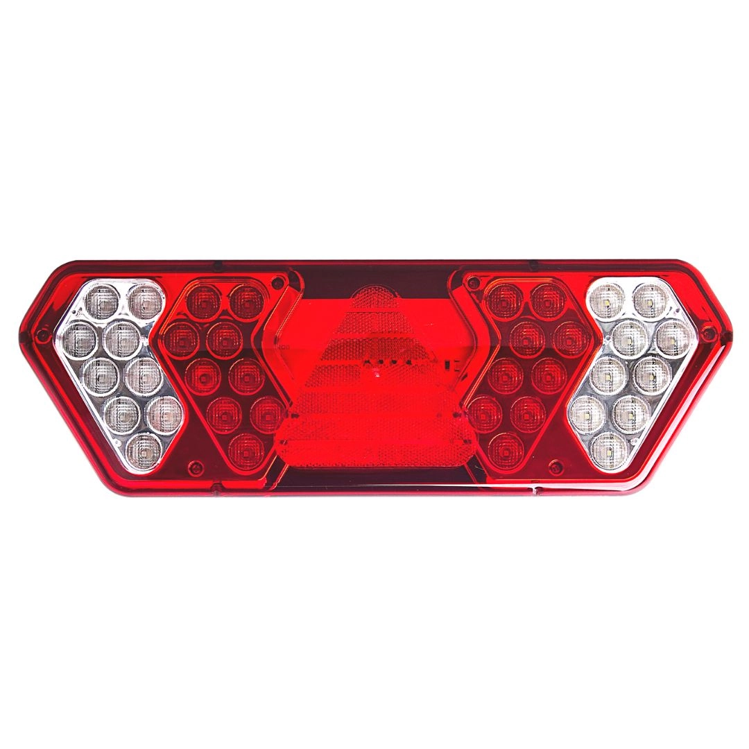 Lanterna Traseira Implemento Guerra Após 2012 24V Esquerdo Lanterna Traseira Implemento Guerra Após 2012 24V Esquerdo