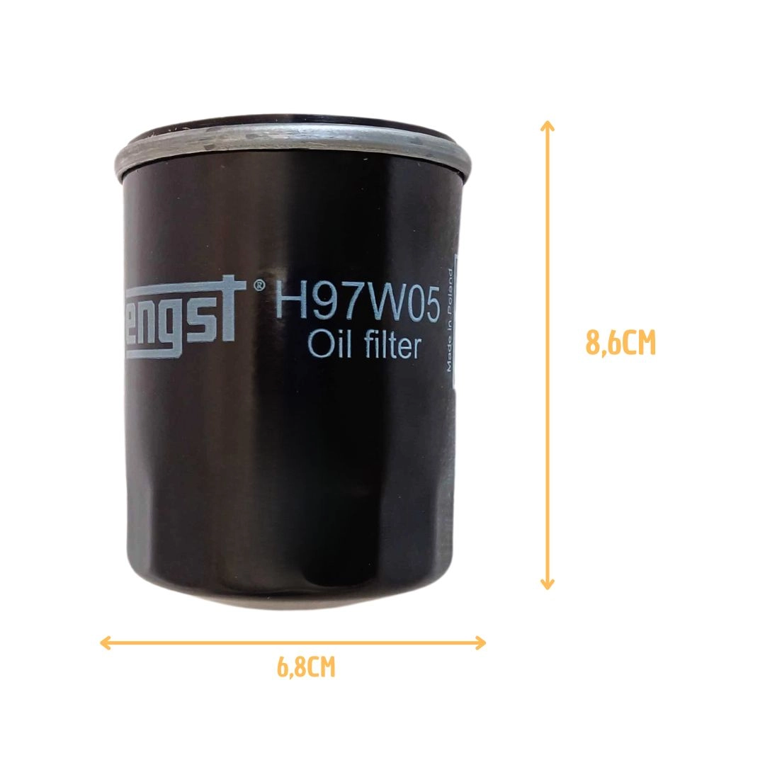 Filtro de Oleo Para Case Construction CX15B CX17B CX18B 