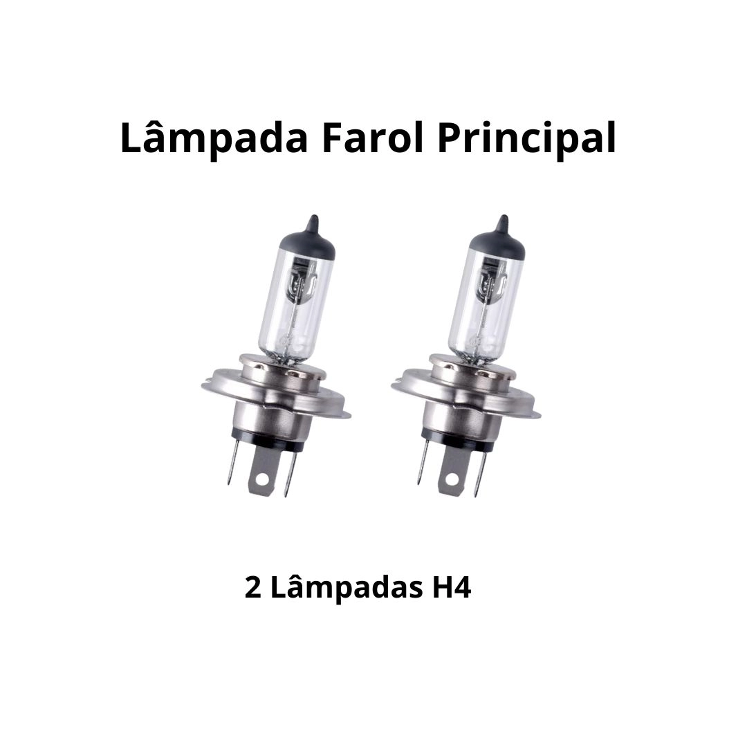 Kit Farol Para VW Quadrado Gol Saveiro Parati Lâmpadas Kit Farol Para VW Quadrado Gol Saveiro Parati Lâmpadas