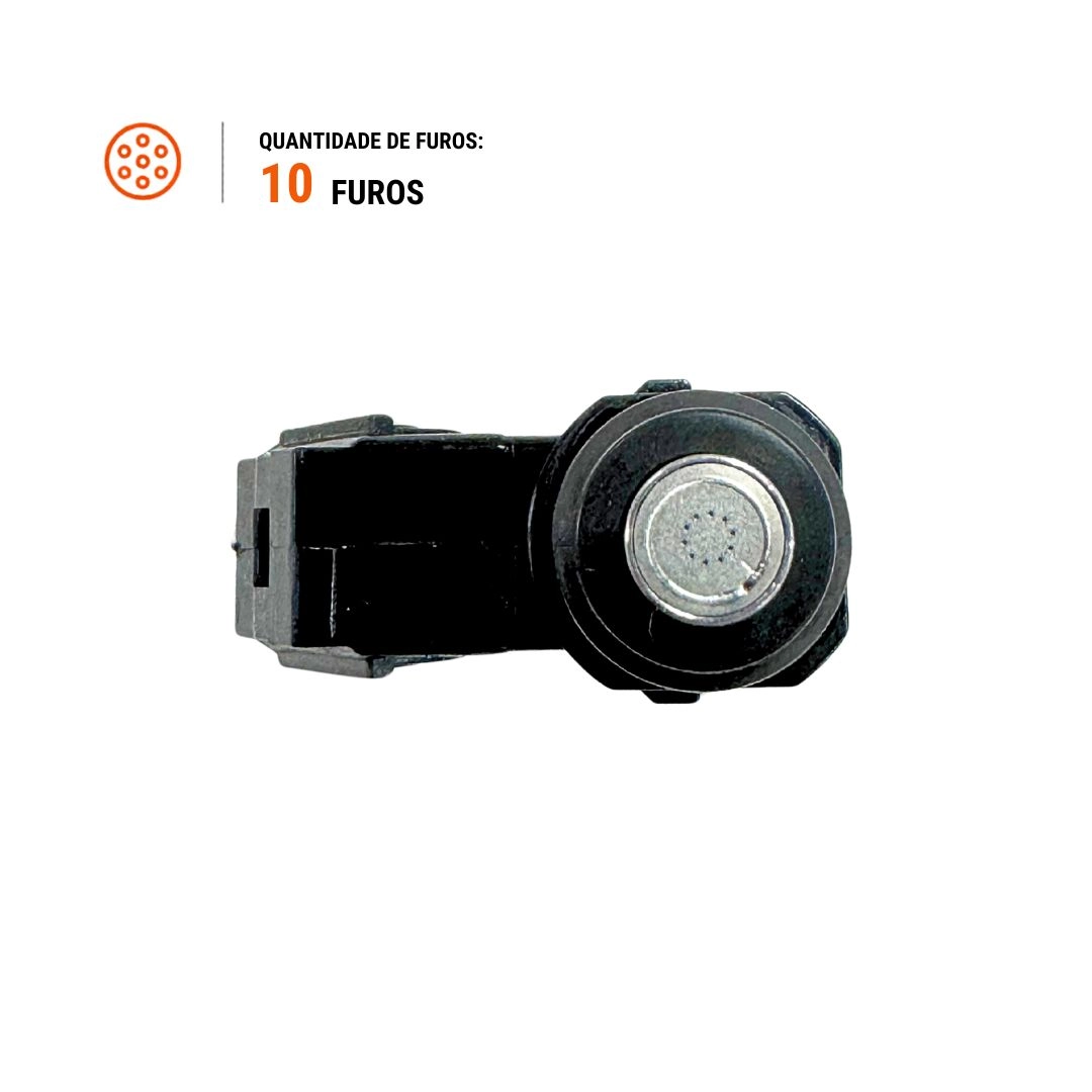 Bico Injetor 10 Furos Alta Vazão Flex Para Honda Xre 190 2016 a 2023 Original Magnetron Bico Injetor 10 Furos Alta Vazão Flex Para Honda Xre 190 2016 a 2023 Original Magnetron