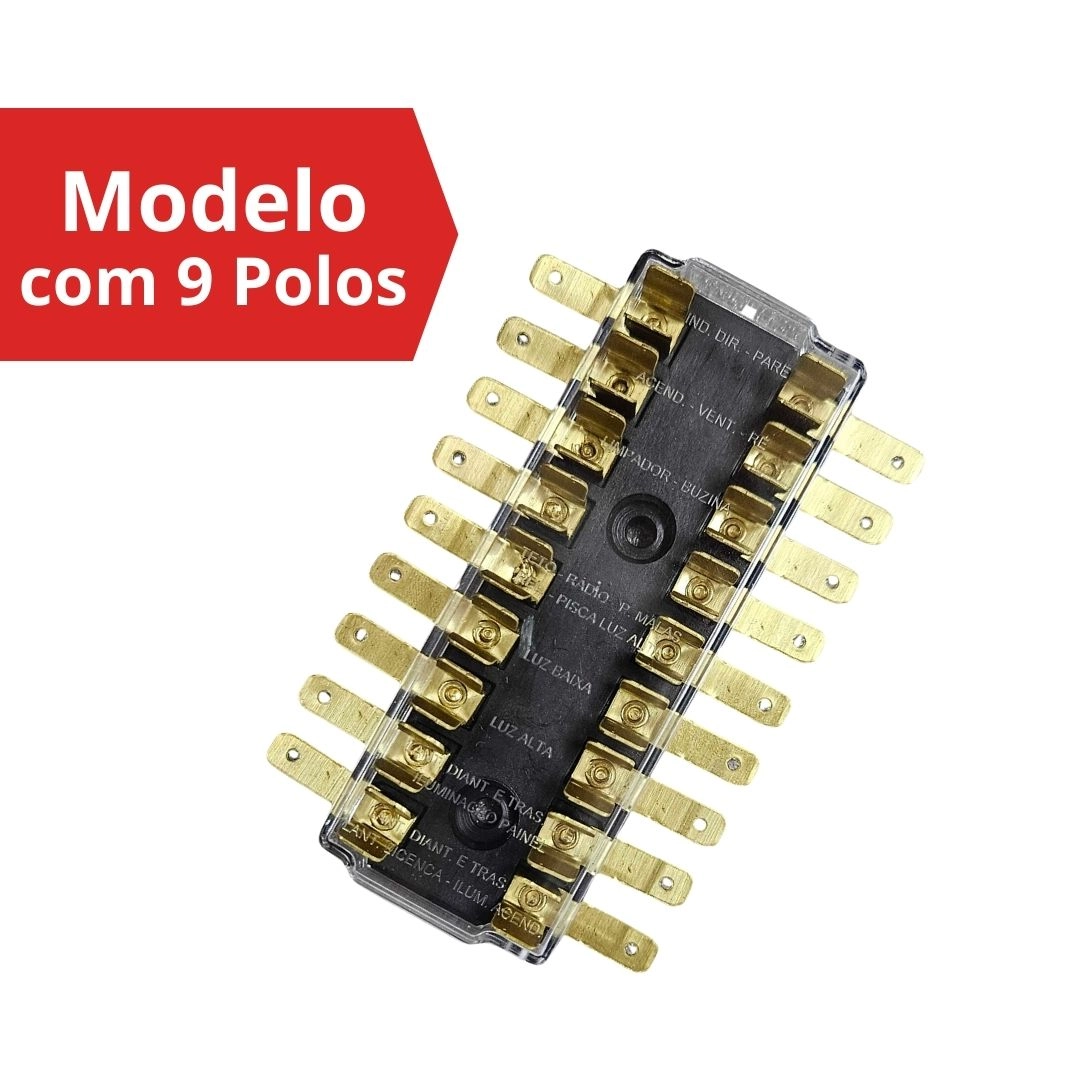 Caixa De Fusível Para GM Opala Caravan 1974 Até 1980