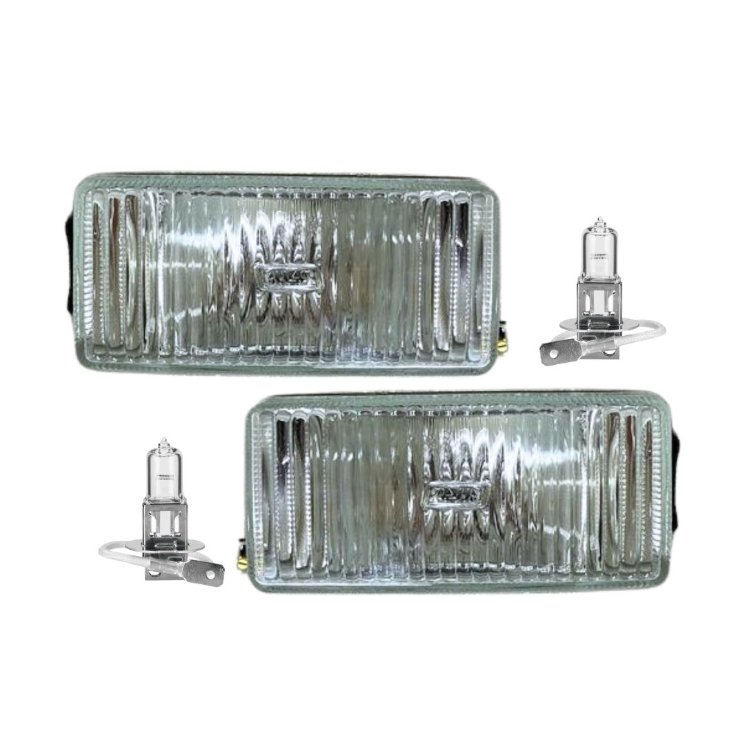 Par Farol Milha Para Santana Quantum 1991 a 1995 Lente Vidro