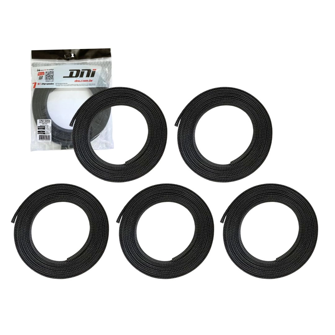 Kit 5 Malha Nautica Expansiva 10mm 5 metros AntiChama DNI Kit 5 Malha Nautica Expansiva 10mm 5 metros AntiChama DNI