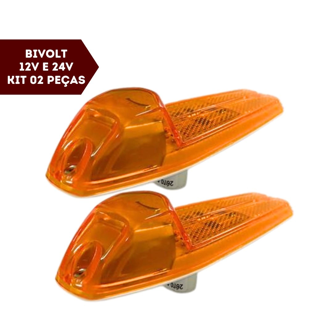 Par Lanterna Lateral Posição Direcional LED Bivolt Sinalsul