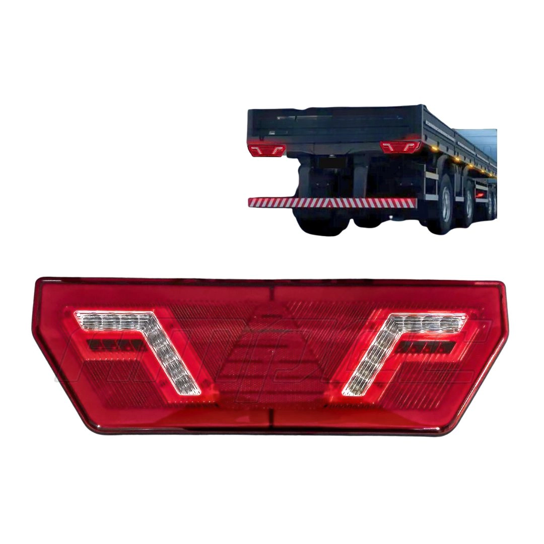 Lanterna Traseira Implementos Guerra Universal 24V LED LE Lanterna Traseira Implementos Guerra Universal 24V LED LE