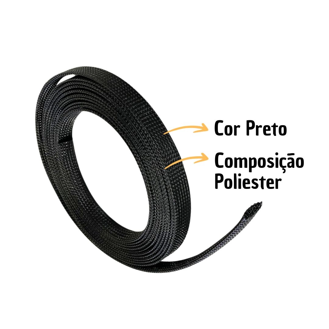 Malha Nautica Expansiva 8mm 5 metros Anti Chama DNI 5053 Malha Nautica Expansiva 8mm 5 metros Anti Chama DNI 5053