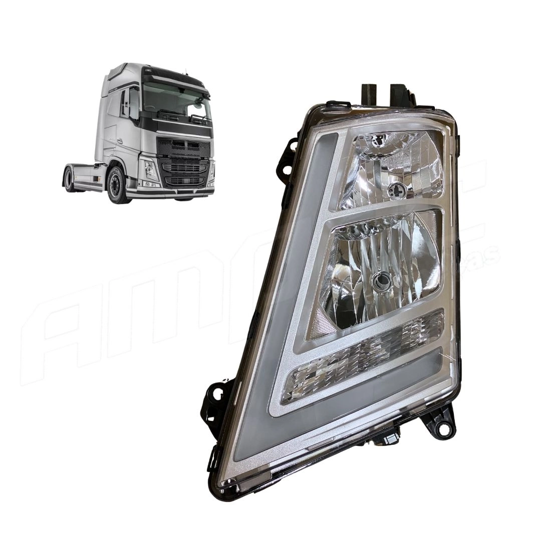 Farol Principal ParaVolvo FH New LED Após 2015 LD Farol Principal ParaVolvo FH New LED Após 2015 LD