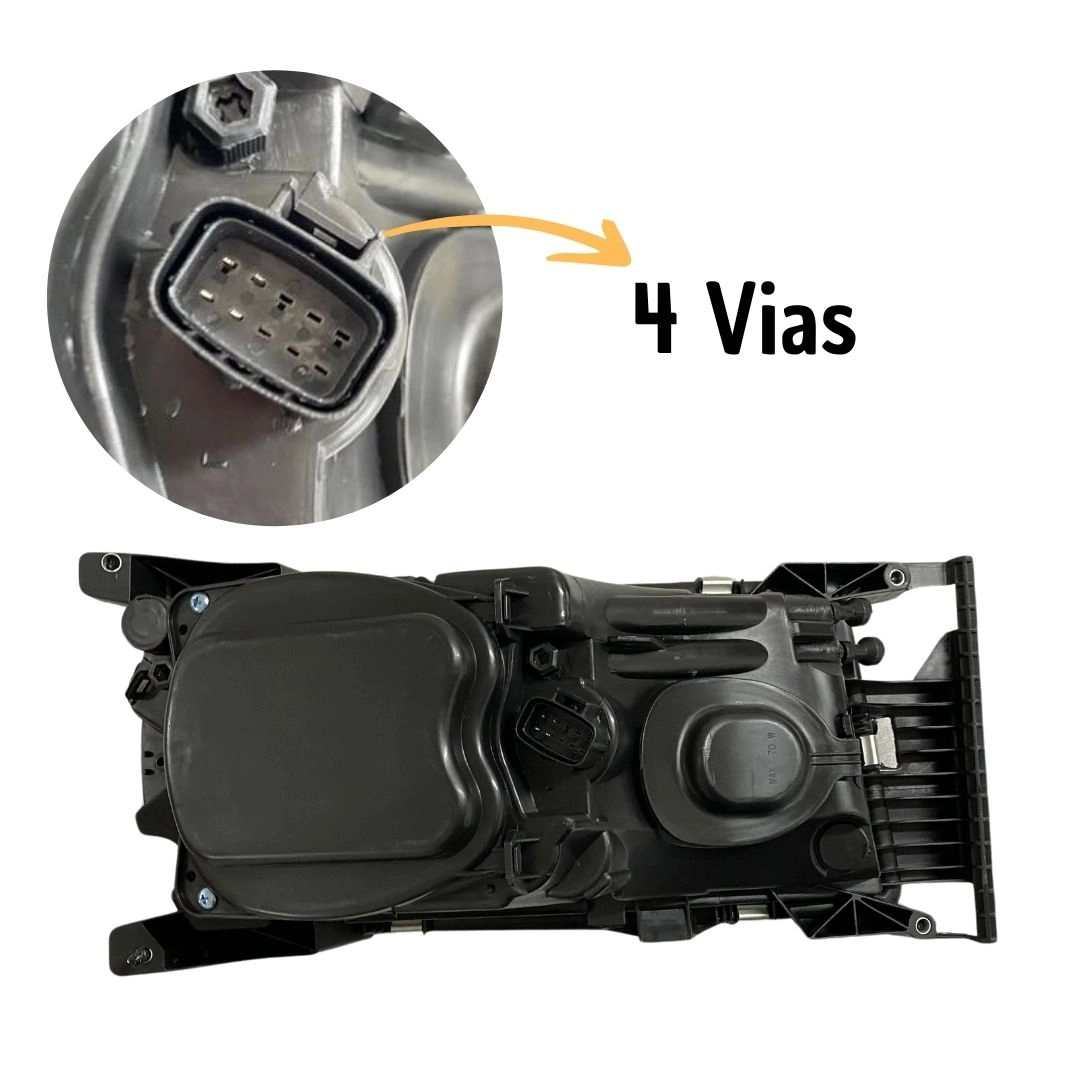 Farol ParaScania S5 Série 5 PGR P G R Lado Direito Farol ParaScania S5 Série 5 PGR P G R Lado Direito