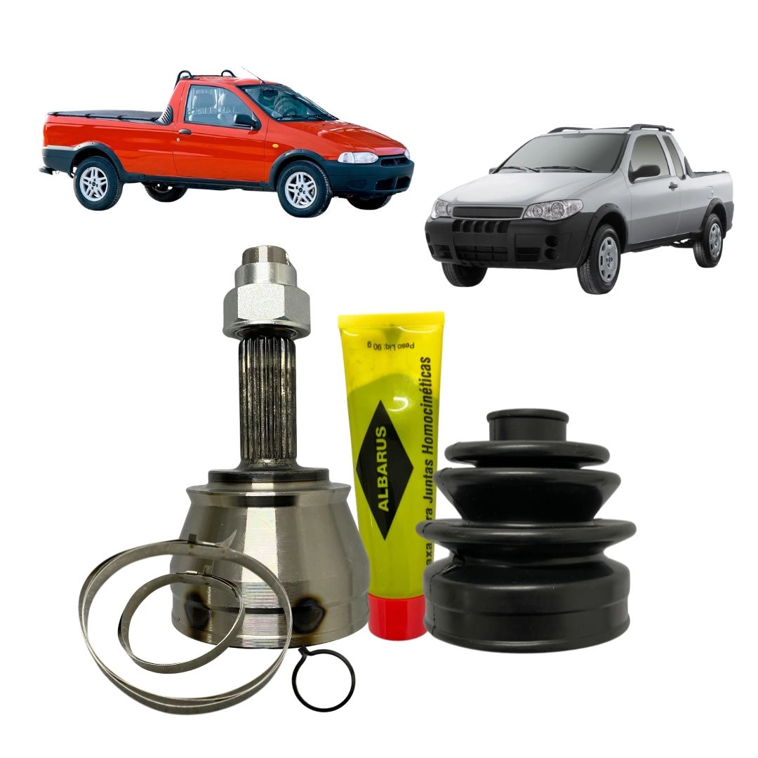 Junta Ponteira Homocinetica Para Fiat Strada 1.5 1.6 98 a 05 Junta Ponteira Homocinetica Para Fiat Strada 1.5 1.6 98 a 05