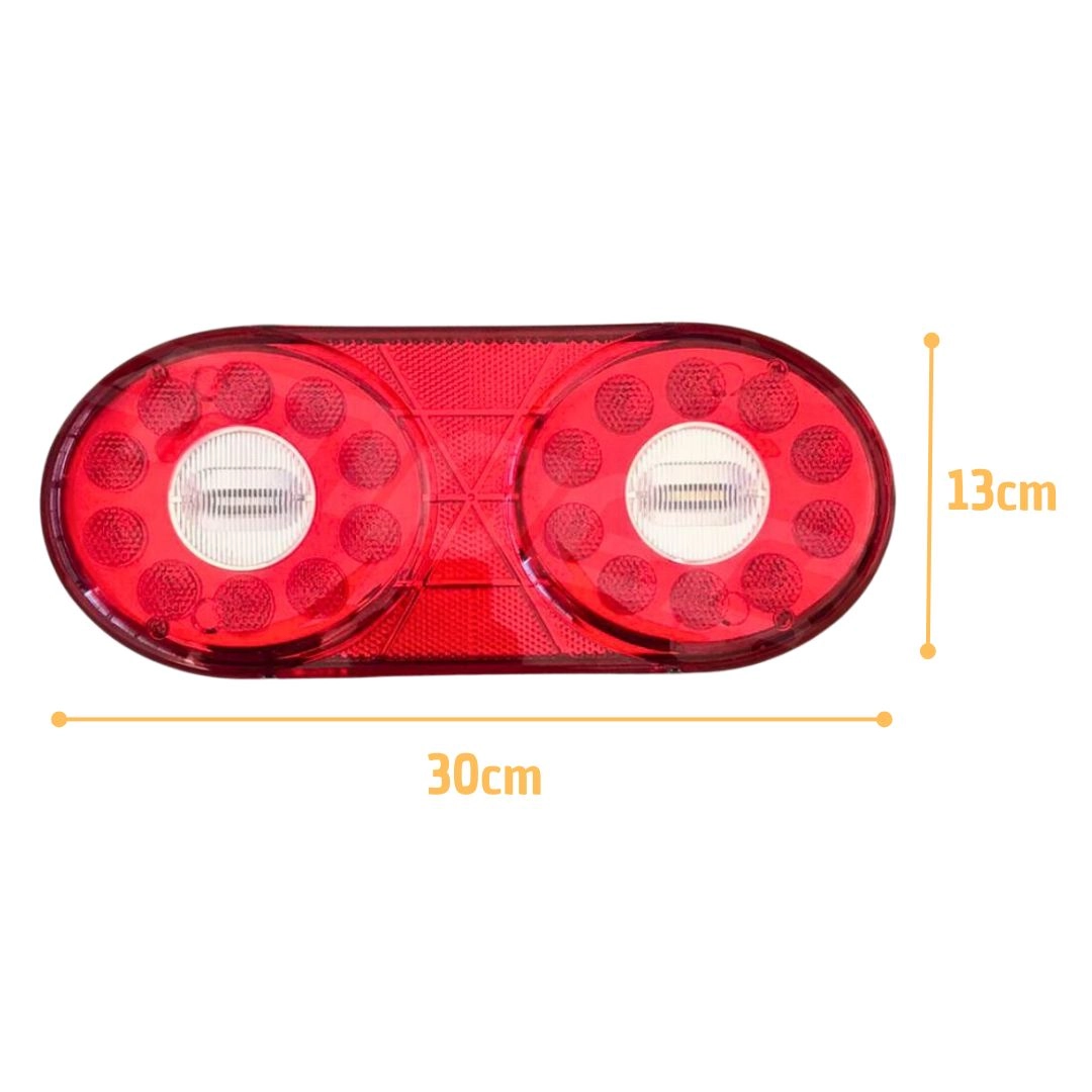 Kit 2 Pares Lanternas Carreta Randon Full Led 13 + Chicotes Kit 2 Pares Lanternas Carreta Randon Full Led 13 + Chicotes