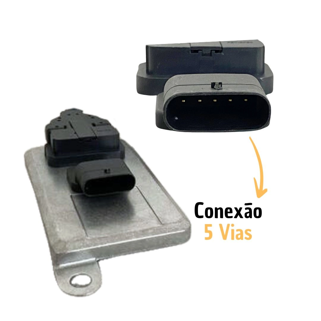 Sensor NOx 24v 4 Vias Para Mercedes Benz Accelo Actros Axor Atego Arocs Euro 5 Hella A0061537328 Sensor NOx 24v 4 Vias Para Mercedes Benz Accelo Actros Axor Atego Arocs Euro 5 Hella A0061537328