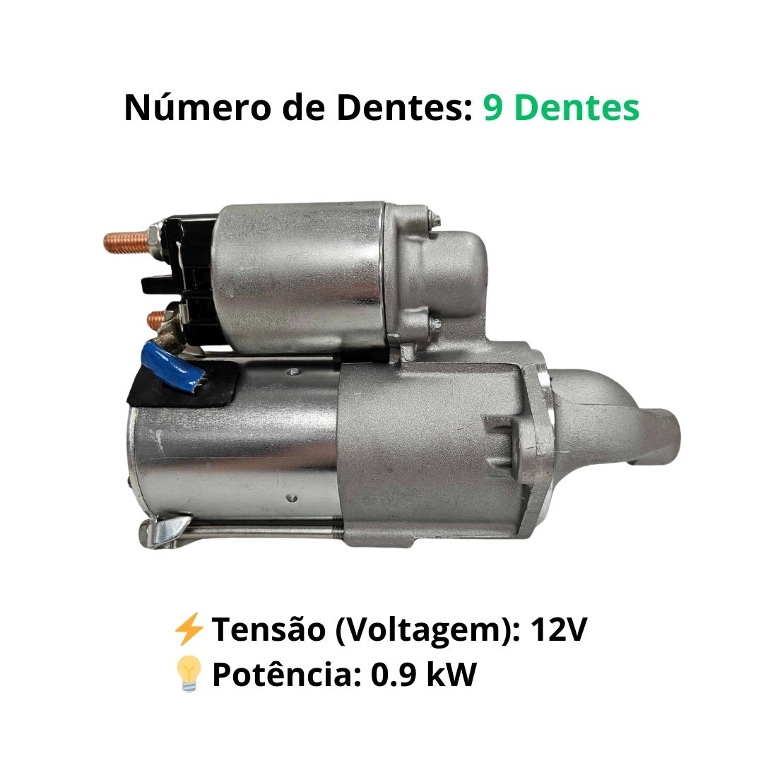 Motor Partida Arranque 12v Para Chevrolet Celta Agile Corsa Montana 1.0 1.4 1.6 Delphi 9000981