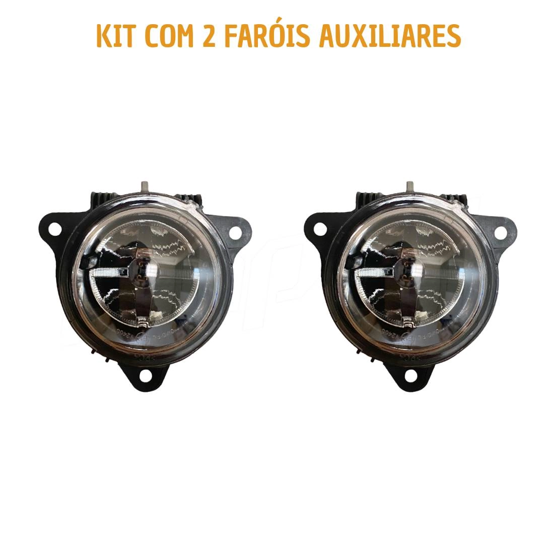 Par Farol Auxiliar ParaMercedes Atego Milha Neblina