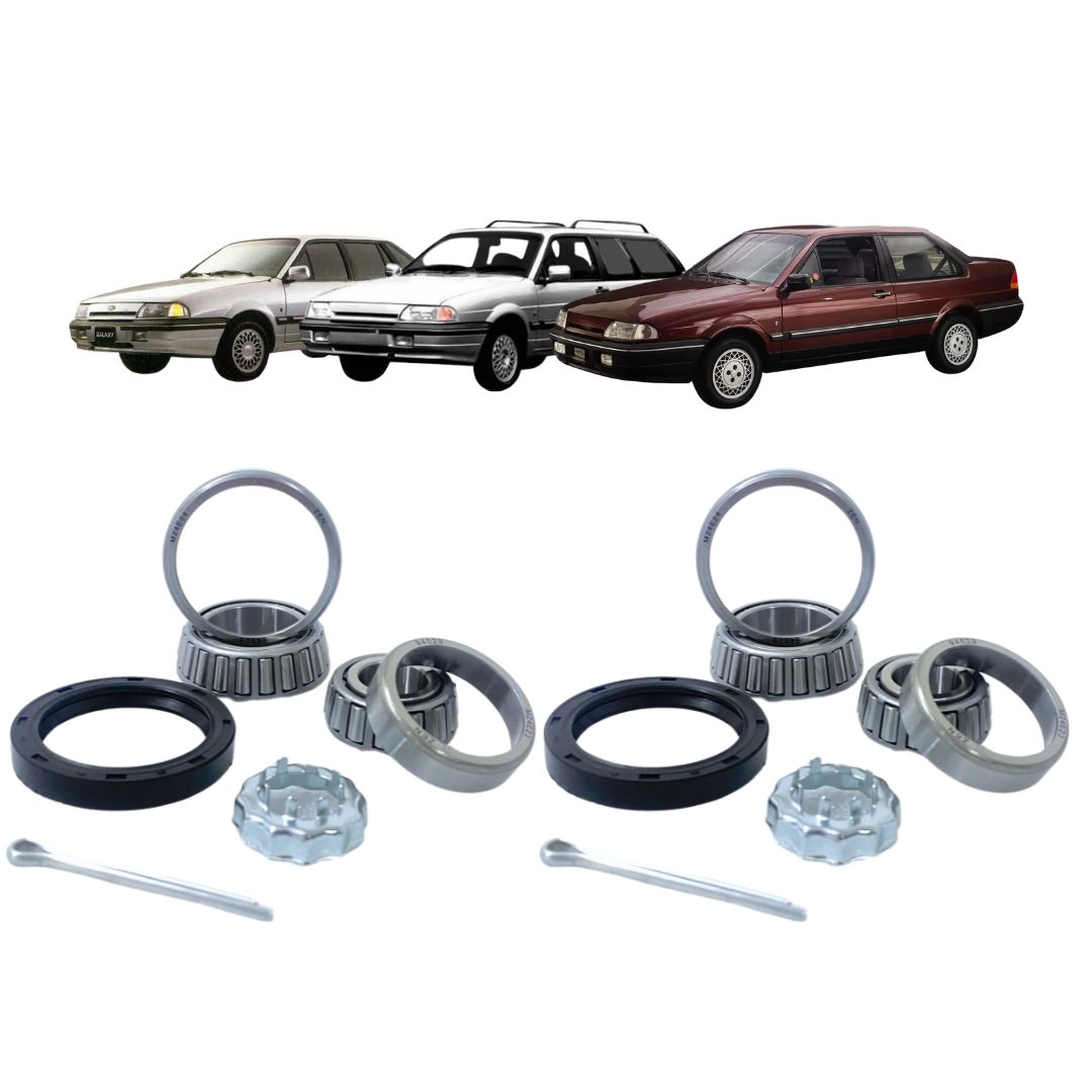 Kit 2 Rolamento Roda Traseira Para Galaxy Royale Versailles