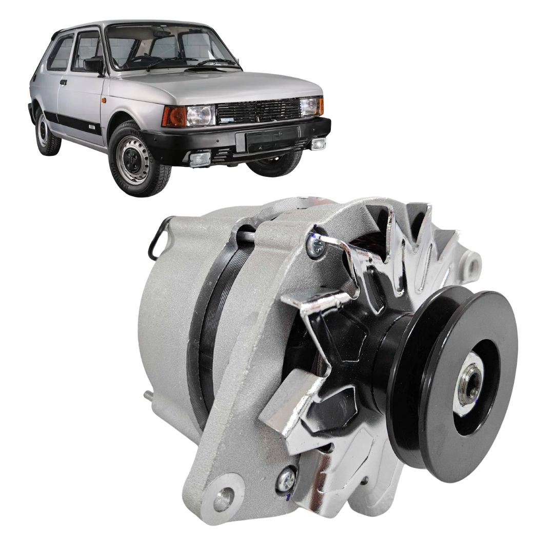 Alternador 45a 12v Para Fiat Spazio 1.3 1982 a 1984 ZEN Alternador 45a 12v Para Fiat Spazio 1.3 1982 a 1984 ZEN