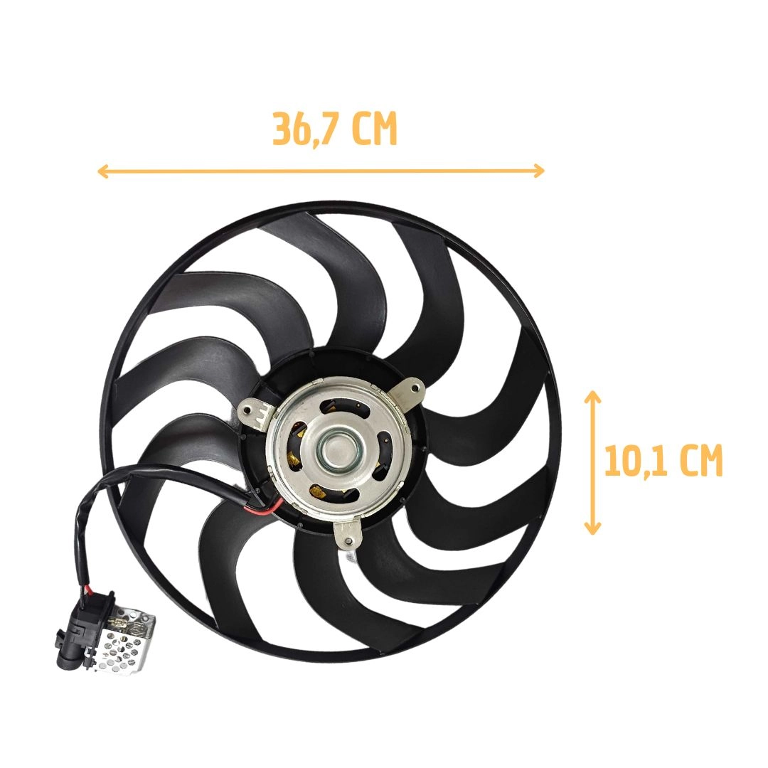 Ventoinha Radiador Para Corsa 1.4 1.8 Montana 1.8