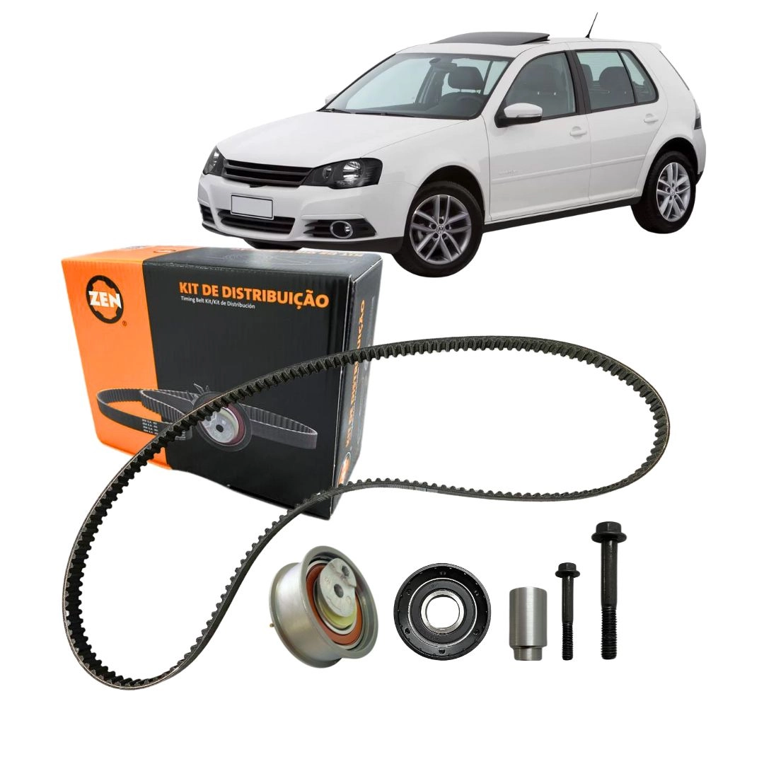 Kit Polia Tensor Correia Dentada Para Golf 1.0 TSI Após 2012 Kit Polia Tensor Correia Dentada Para Golf 1.0 TSI Após 2012
