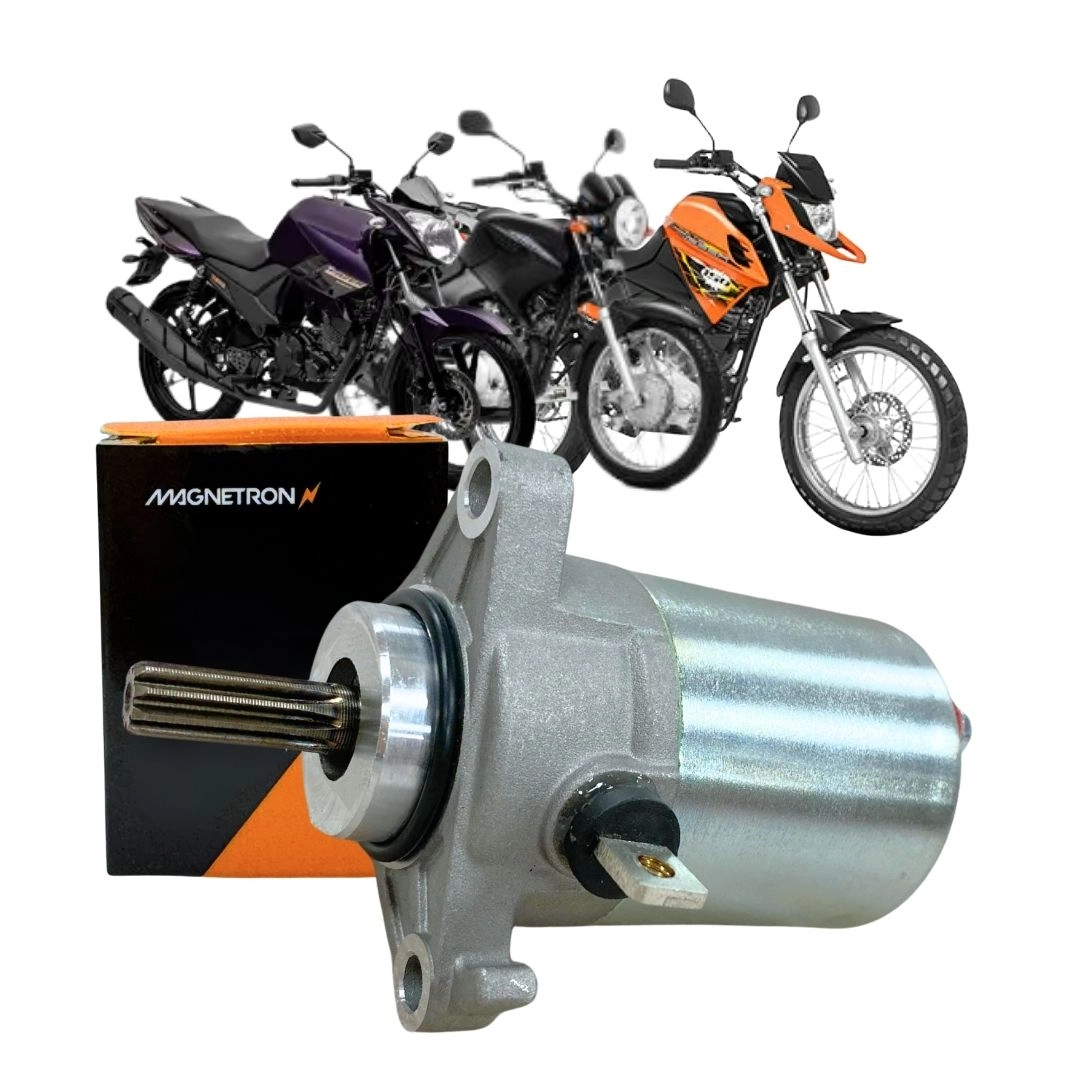  Motor de Partida Arranque 9 Dentes 12v Para Yamaha Ys Fazer Factor XTZ Crosser 150 YBR FZ15 NMAX 160 90205850 Magnetron