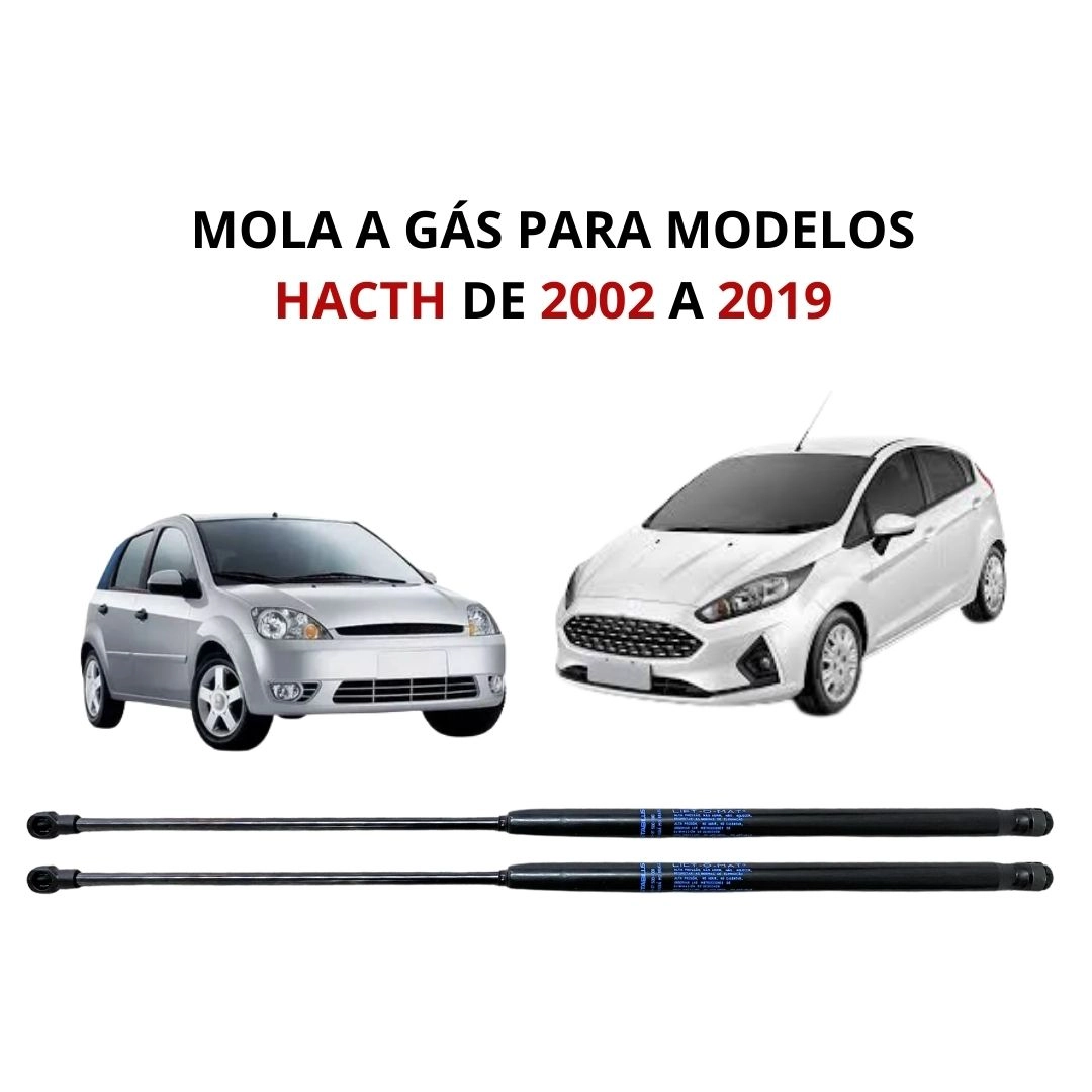 Par Amortecedor Gás Porta Mala Para Fiesta Hacth 2002 a 2014