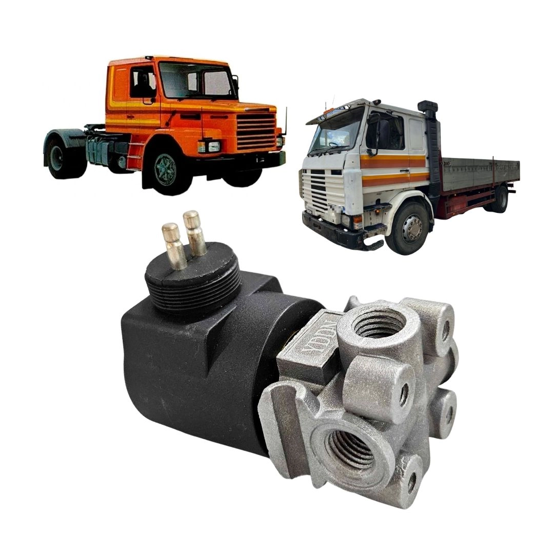 Válvula Solenóide Transferência Para Scania Serie 2 1989 a 1992 Garrafinha Solenóide Scania 525090