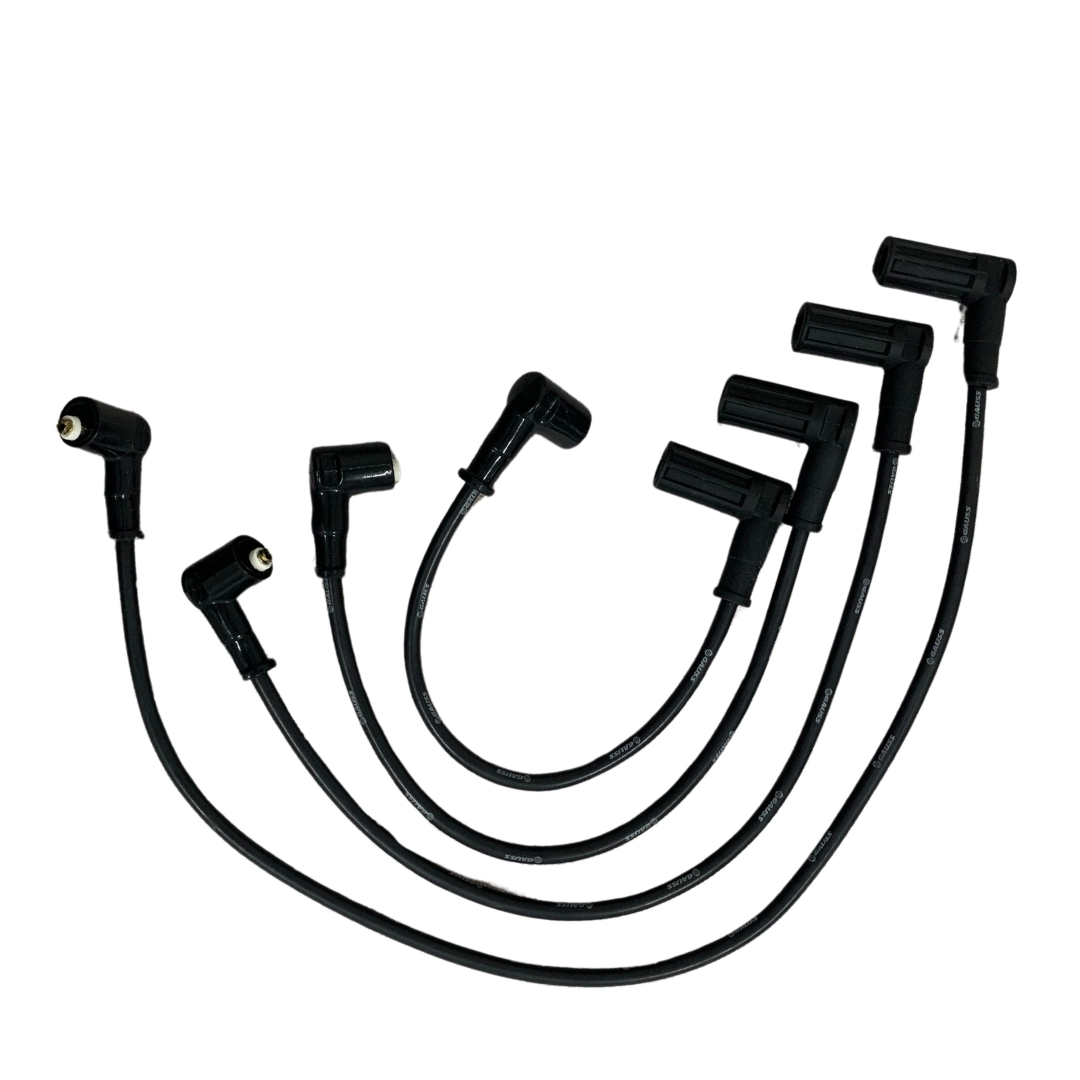 Kit Cabo Ignição 4 Velas Ignição Fiorino Uno Tipo 1.6