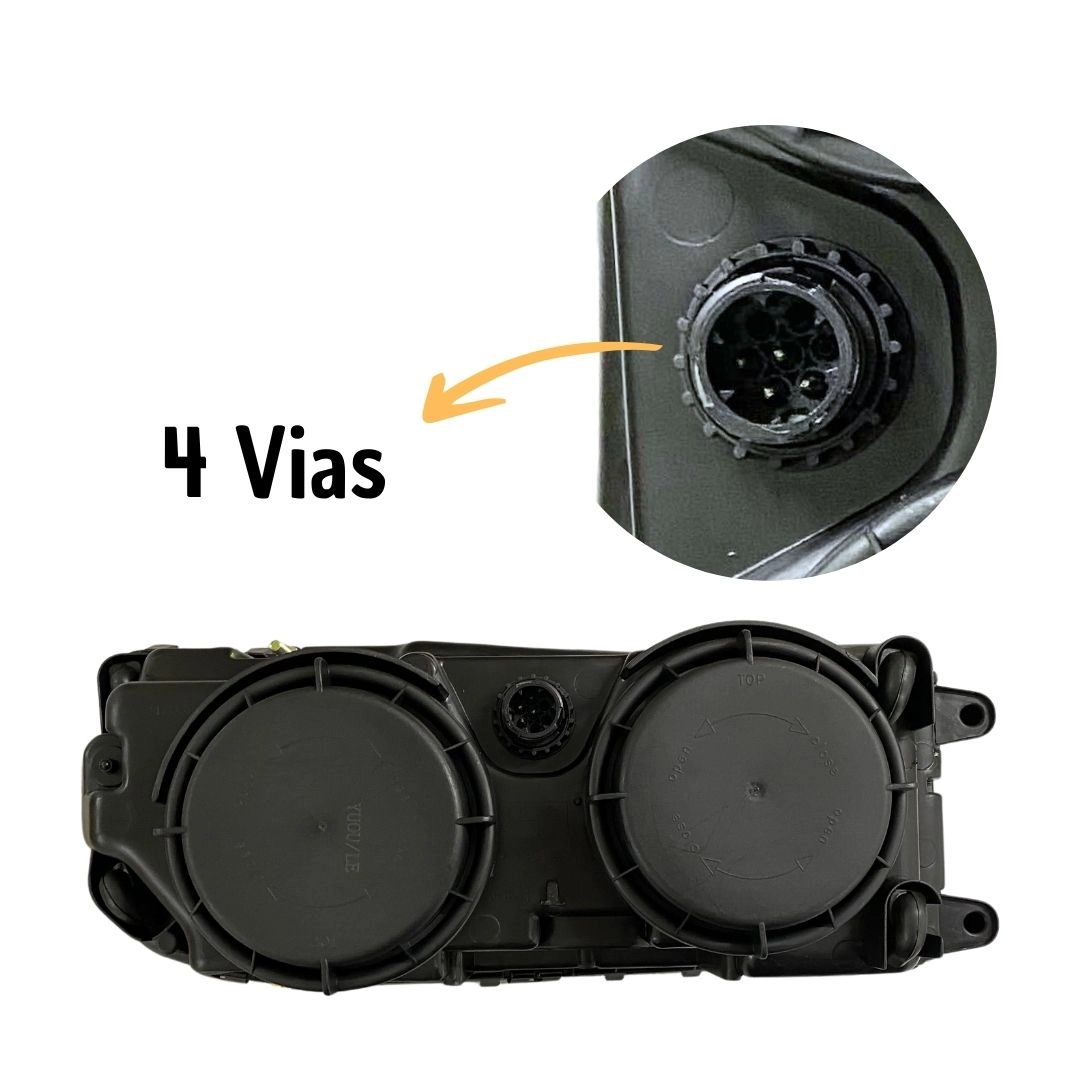 Farol Principal Caminhao Mercedes Benz Axor Após 2005 LE