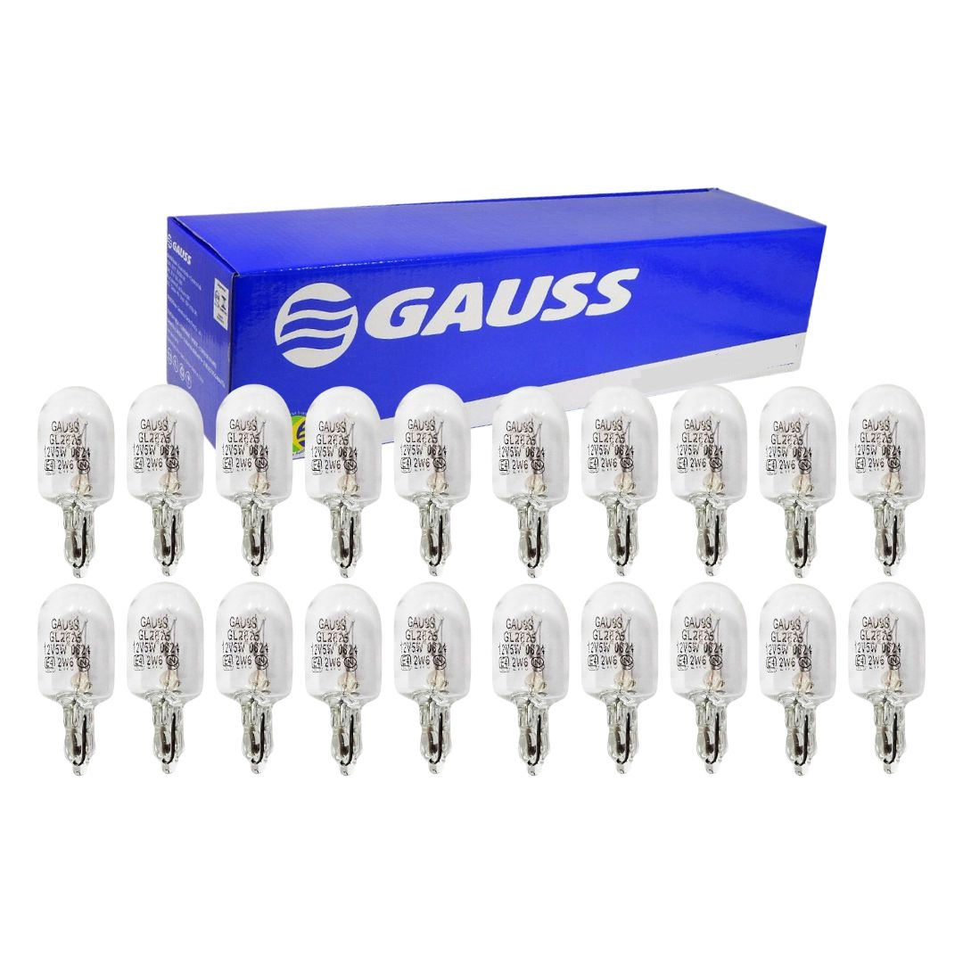 Kit 20 Lâmpadas 12v Pingo D’Água Grande 5w Miniatura Pingão