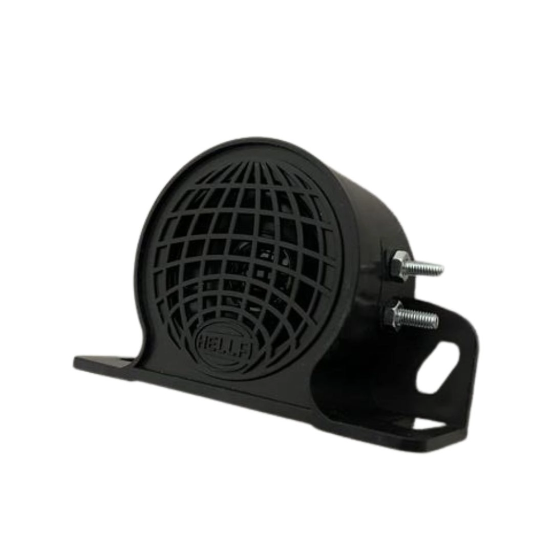 Sirene Alarme Marcha Ré Universal Multivolt 9v a 48v Sirene Ré Original Hella Caminhão Van Ônibus Trator