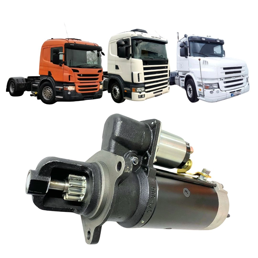 Motor de Partida 24v 11 Dentes 6.7 KW Para Scania 360 400 420 P R T Zen 0001371006 Motor de Partida 24v 11 Dentes 6.7 KW Para Scania 360 400 420 P R T Zen 0001371006