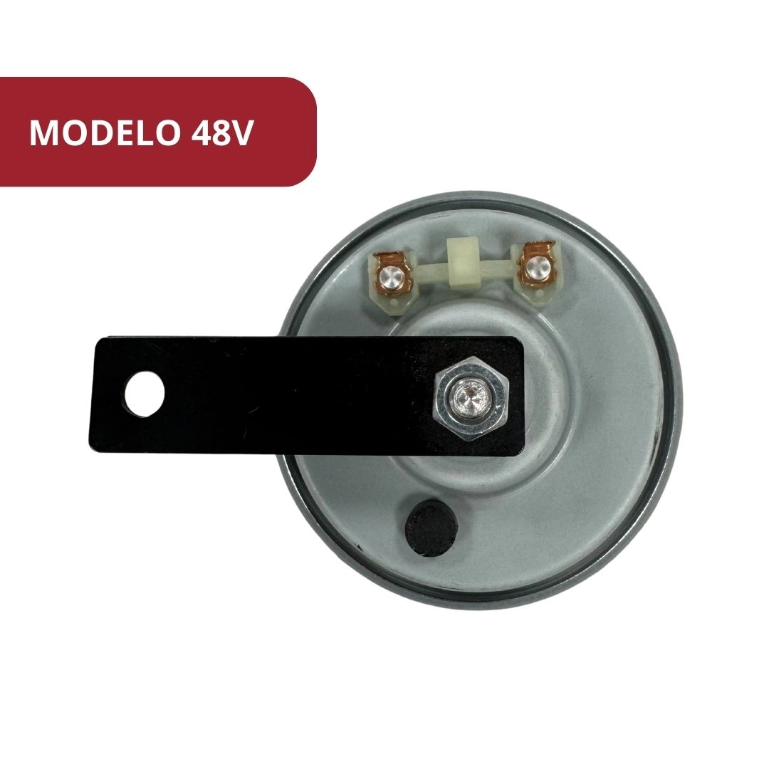 Buzina Disco Bi-bi Som Agudo 48V Para Empilhadeiras Vetor Buzina Disco Bi-bi Som Agudo 48V Para Empilhadeiras Vetor