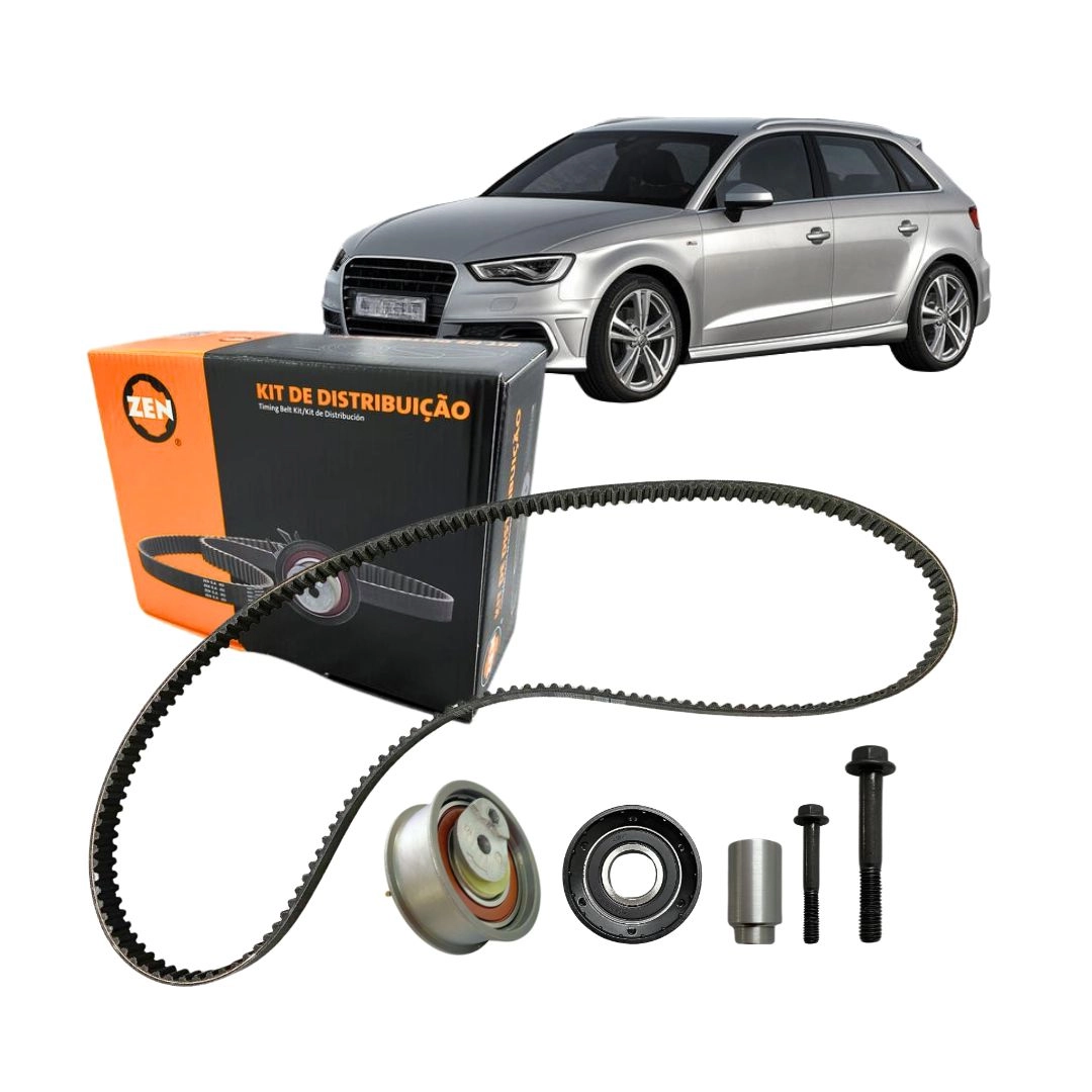 Kit Polia Tensor Correia Dentada Para Audi Q3 1.4 Após 2015 Kit Polia Tensor Correia Dentada Para Audi Q3 1.4 Após 2015