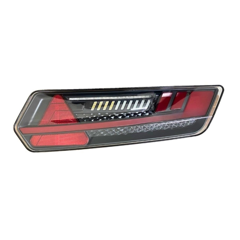 Lanterna Traseira LED Multifunção 24V Flashing Lado Direito Lanterna Traseira Caminhão Full Led